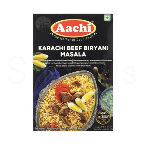 Aachi Karachi Beef Biryani Masala 45g^ - Spicewayfoods.com