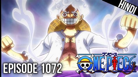 One Piece Episode 1072 Explained In Hindi Luffy Gear 5 Real Power 🔥