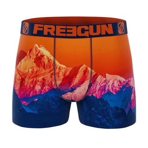 Freegun Boxer Microfibre Recycl Th Me Paysage Mont Khan