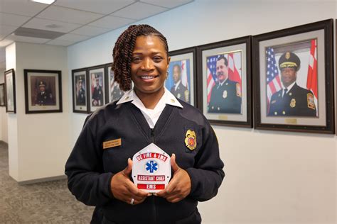 D C Celebrates First Female Assistant Fire Chief Of Ems Jems Ems