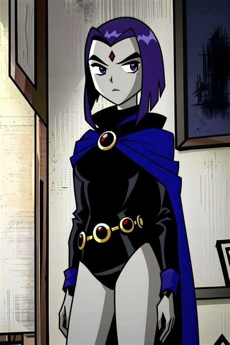 Pin By Thao Le On Pose For Draw Teen Titans Fanart Raven Teen Titans