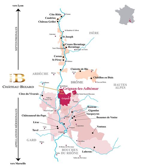 Appellation Grignan Les Adh Mar Aoc Vignoble