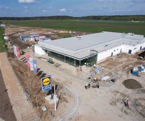 Nowy Lidl Przy Ulicy Sielskiej W Olsztynie Sklep Jest Prawie Gotowy