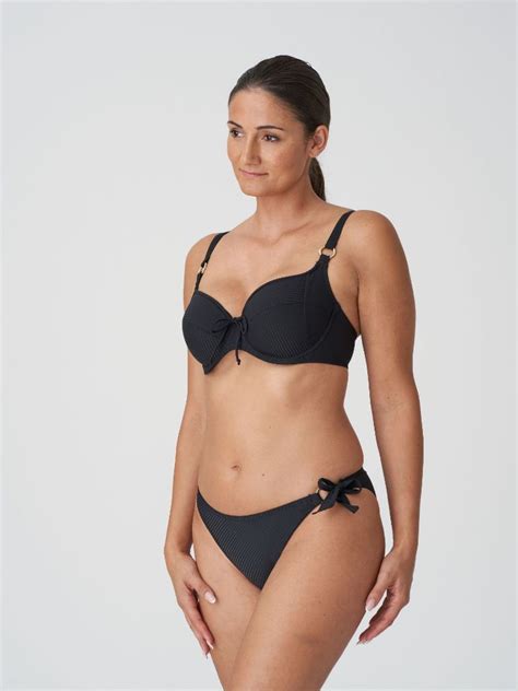 Primadonna Sahara Full Cup Bikini Top Black Pikant Under