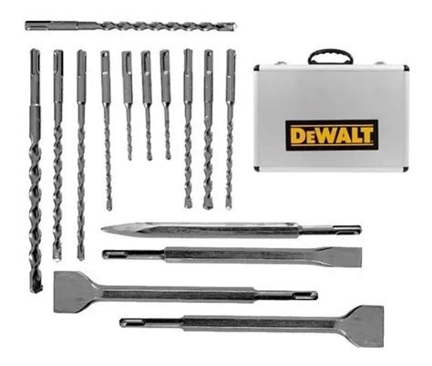 Set De 15 Brocas Cinceles Sds Plus Portafolio Dwa0870 Dewalt