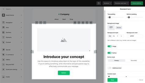 How to use the Drag & drop editor - MailerLite