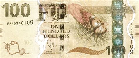 Fiji 100 Dollars Foreign Currency