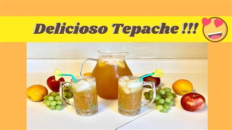 COMO HACER TEPACHE DE PIÑA RICO TEPACHE CASERO TEPACHE FACIL Y RAPIDO