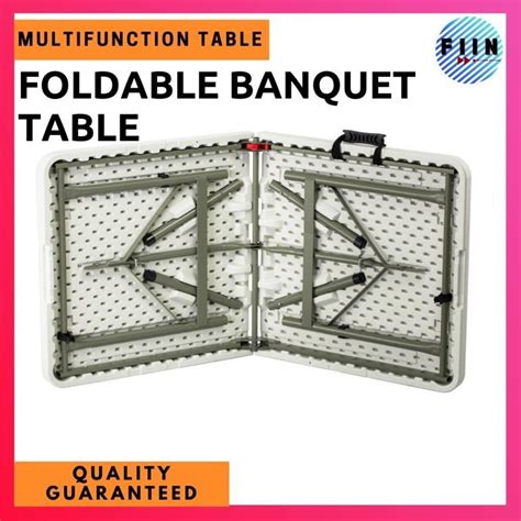 Meja Lipat Besar Foldable Banquet Table Event Catering Hall