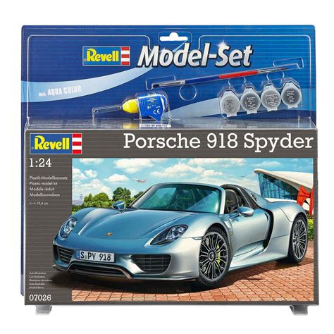 Revell Model Set Porsche Spyder Thimble Toys