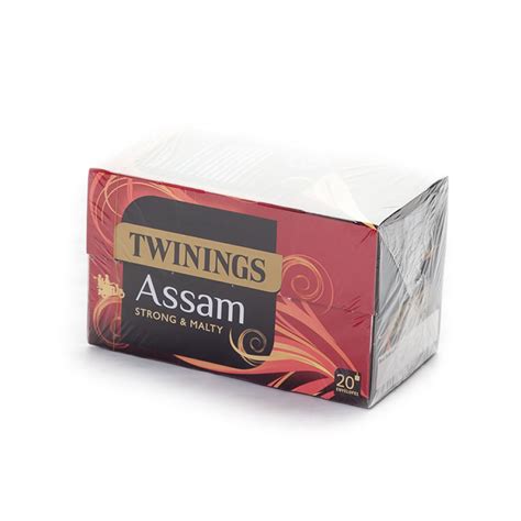 Twinings Assam Enveloped Tea Bags 4x20 Aureogroup Shop