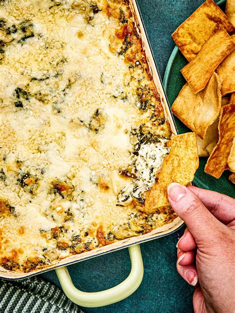 Hot Spinach Artichoke Dip Recipe