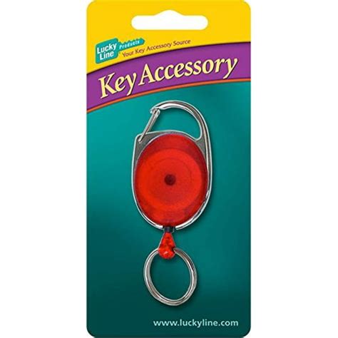 Lucky Line Clip On Retractable Key Chain