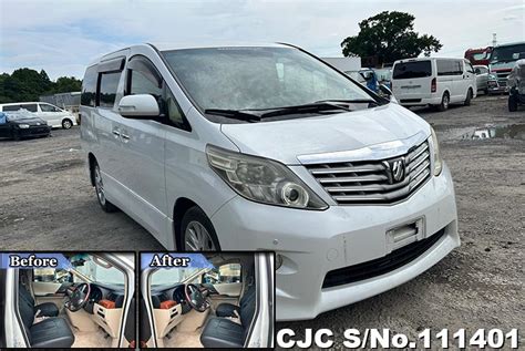 2010 Toyota Alphard Pearl For Sale Stock No 111401 Japanese Used