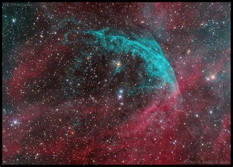 Wolf Rayet Star WR 134 Nebula In Collaboration With Emmanuele Sordini