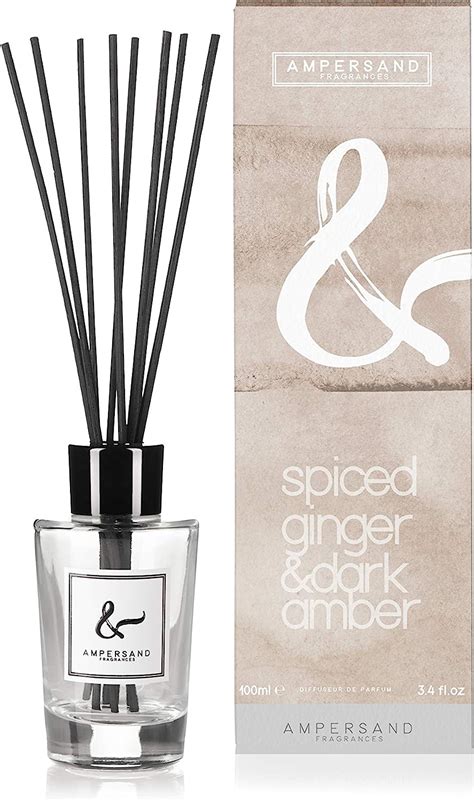 Ampersand Fragrances Classic Blend Reed Diffuser Spiced Ginger And Dark