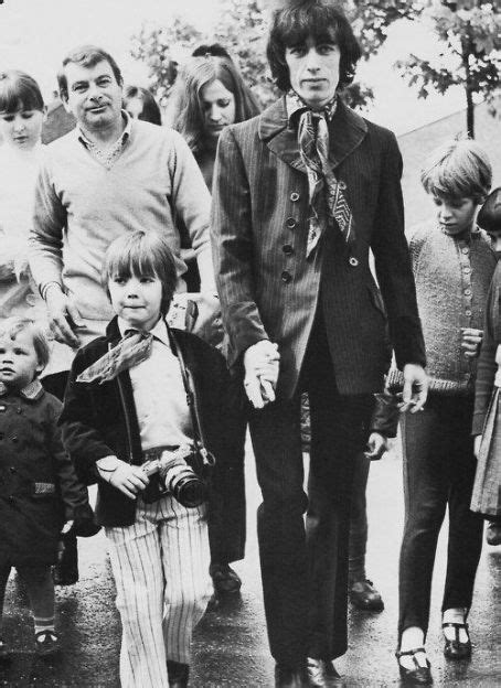 Bill Wyman With His Son Stephen And His Then Wife Diane 1960s Roldschoolcelebs