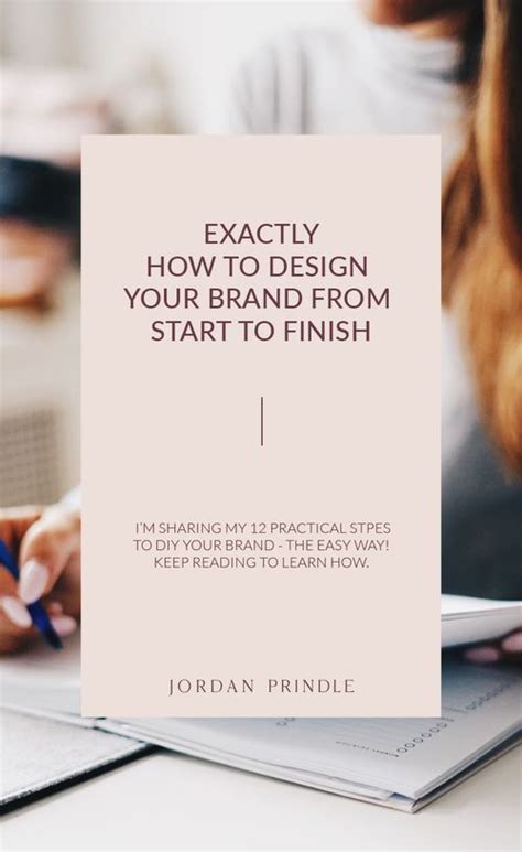 12 Practical Steps To Design Your Brand From Start To Finish Jordan