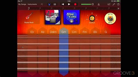 Fast Grooves Garageband Ios Explained Playing Smart Guitar Chords