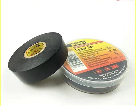 3 M Super 33 Fire Retardant Black Vinyl Electrical Tape For Cable