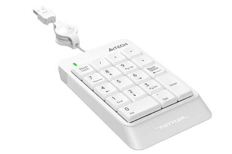 Цифровой клавиатурный блок A4Tech Fstyler FK13 White купить в Киеве в ...