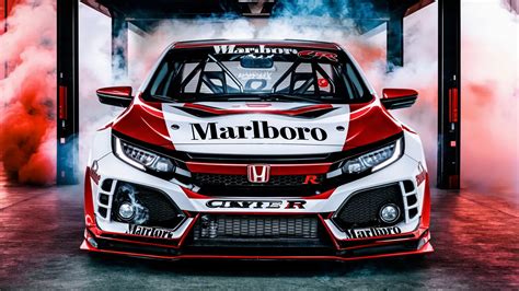 Honda Civic Marlboro: An Exclusive Virtual Personalization - Autoia