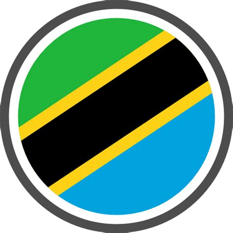 Tanzania Flag Round Circle Icon Svg Vector And Png Free Download Uxwing