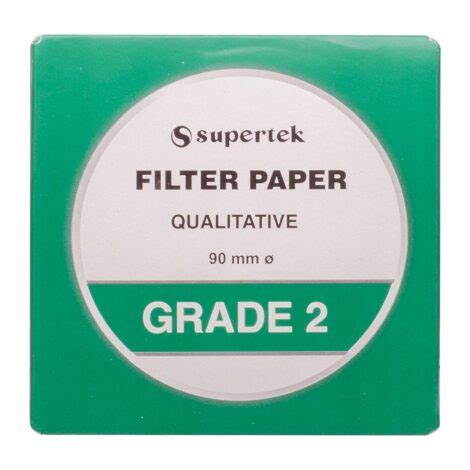 Filter Papers Grade 2 Supertek Scientific