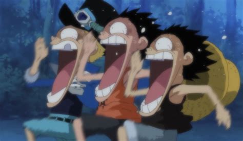 Sabo, Ace, Luffy | Anime, Anime screenshots, Monkey d luffy