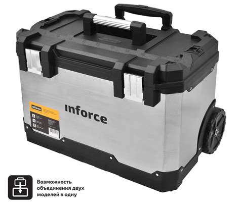 Ящик для инструментов Inforce 60 х 36 х 43 см, 1 секц., 1 шт ...