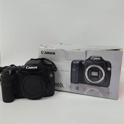 【やや傷や汚れあり】1円~【動作未確認】キャノン Canon Eos 40d デジタル一眼レフカメラ ボディ 付属品あり G151107の落札