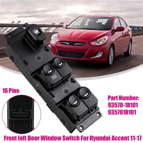 Interruptor De Elevaci N De Vidrio Para Ventana Hyundai Accent Control