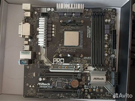 Материнская плата asrock b350m pro4 micro atx am4 купить в Новосибирске ...