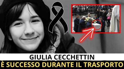 GIULIA CECCHETTIN È SUCCESSO SULLA BARA DURANTE I FUNERALI LE