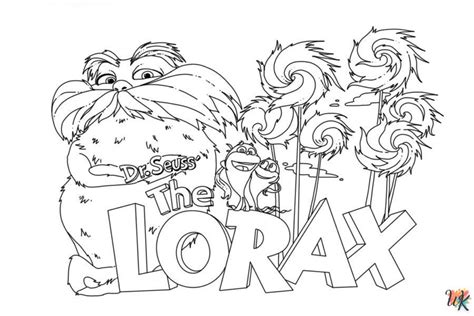 Dibujos Para Colorear The Lorax Explorar Para Colorear