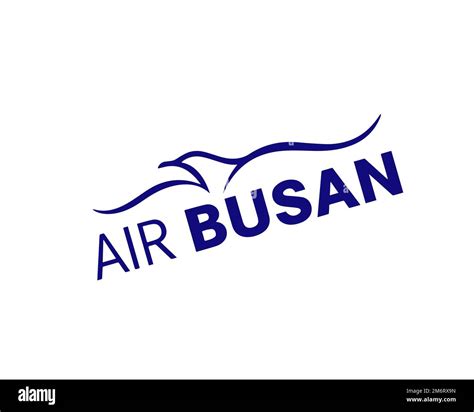 Air Busan, rotated logo, white background Stock Photo - Alamy