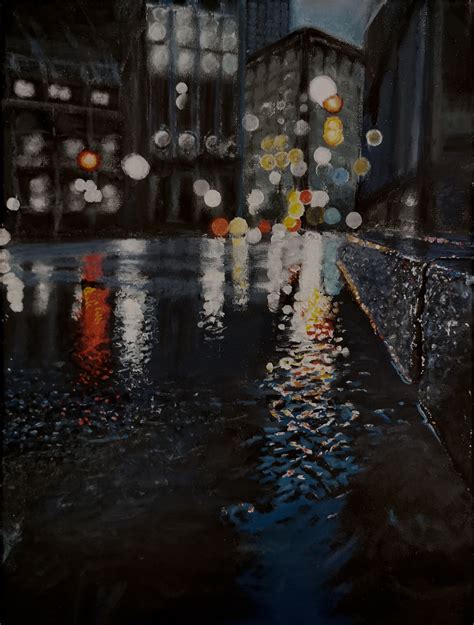 City Road, Me, Acrylic on Canvas, 2020 : r/Art