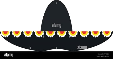 mexican mariachi hat culture icon vector illustration design Stock ...