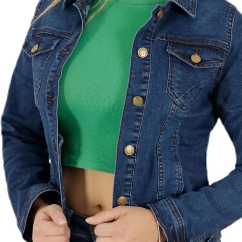 Ripley Chaqueta De Mezclilla Para Mujer J Yassne