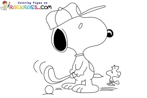 Snoopy Coloring Pages Coloring Pages To Print