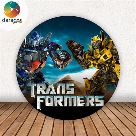 Painel Redondo Transformers X C El Stico Shopee Brasil