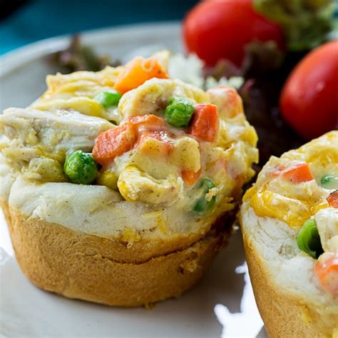 Mini Chicken Pot Pies - Spicy Southern Kitchen