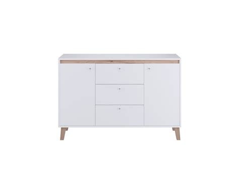 Owie Buffet Scandinave Portes Et Tiroirs Monalia Fr Prix