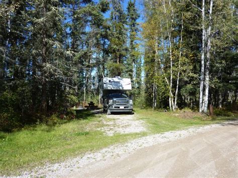 Pine Lake Campground Wood Buffalo National Park Fort Smith Alberta