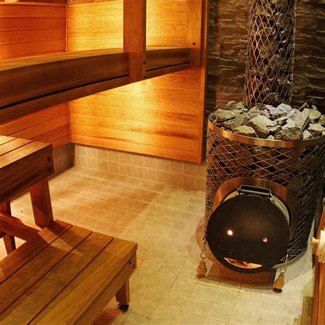 Печь для сауны Original IKI Plus со стальной дверцей смайл | ec-spa.ru