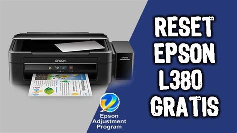 Reset Epson L380 Gratis Reseteo Del Contador De Impresiones