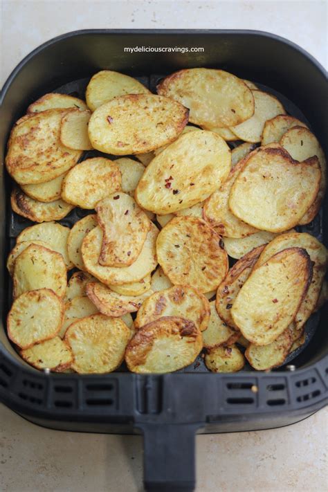 Sliced Potatoes In Air Fryer My Delicious Cravings