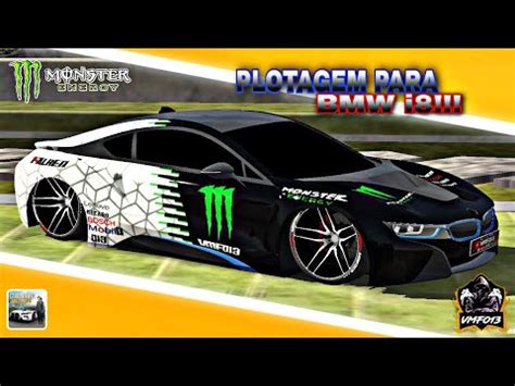 PLOTAGEM PARA BMW I8 DA MONSTER ENERGY Car Parking Multiplayer YouTube