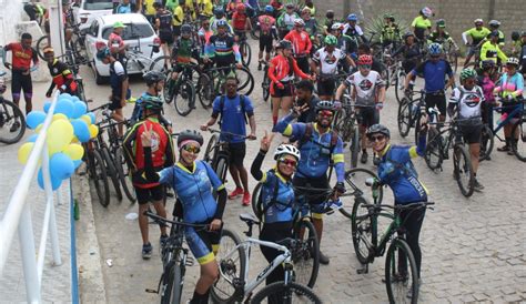 Cicloturismo reúne centenas de pessoas neste domingo 03 em Santa Inês