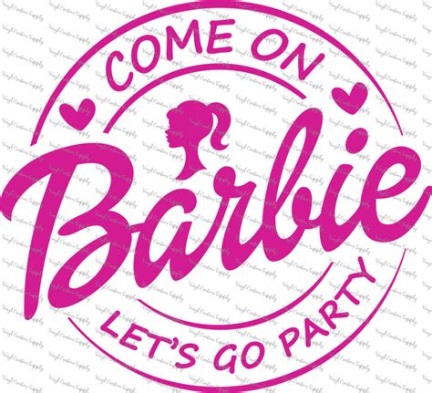 Barbie Party Pink Vinyl Creation Supply